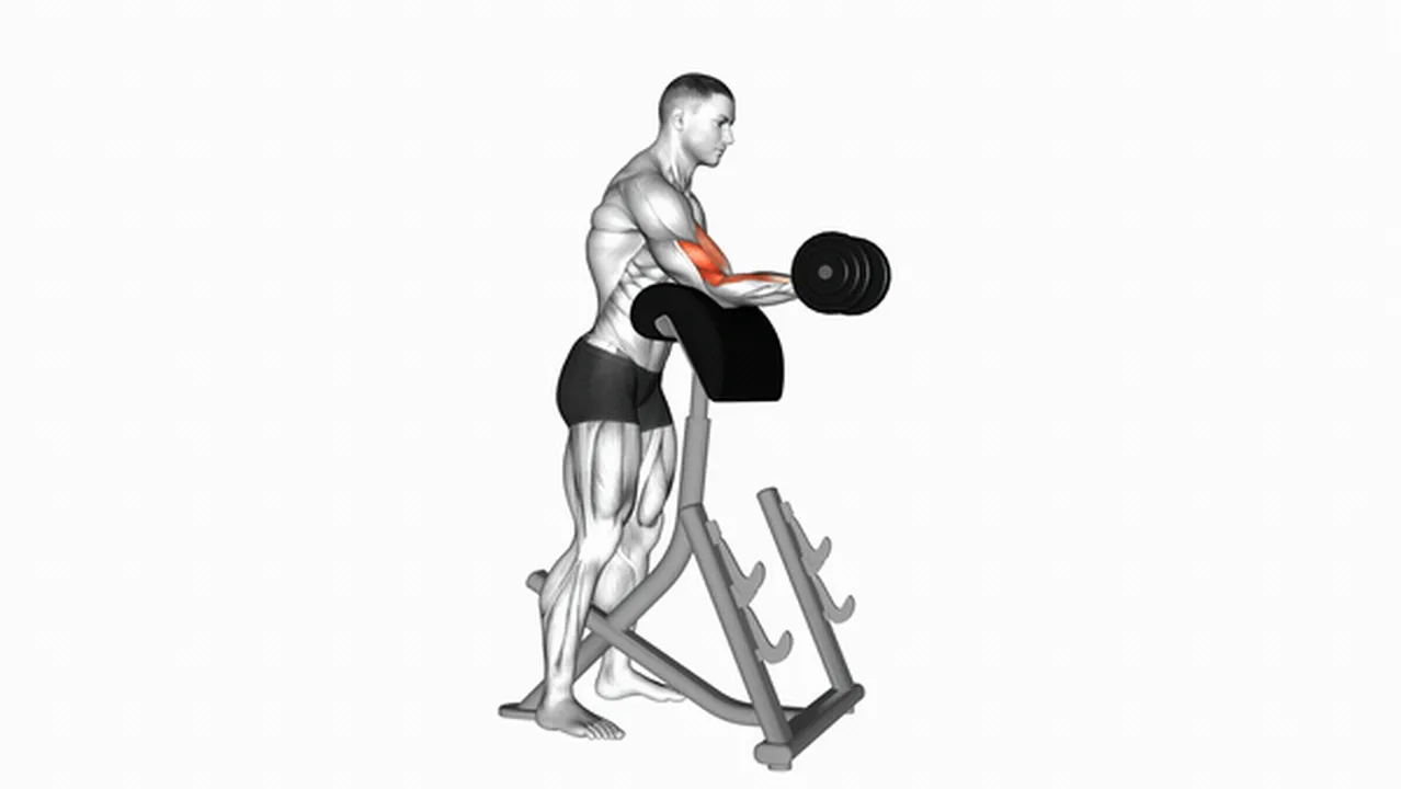 Alternatives to dumbbell standing preacher curls Image