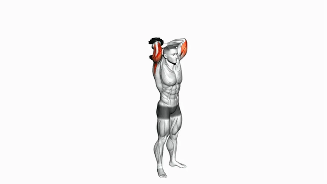 What are the benefits of Dumbbell Standing Triceps Extensions? Image