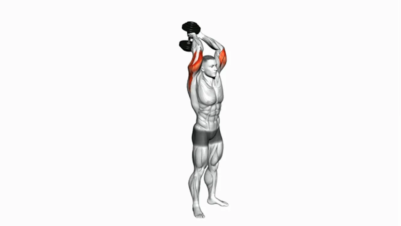 Dumbbell Standing Triceps Extension