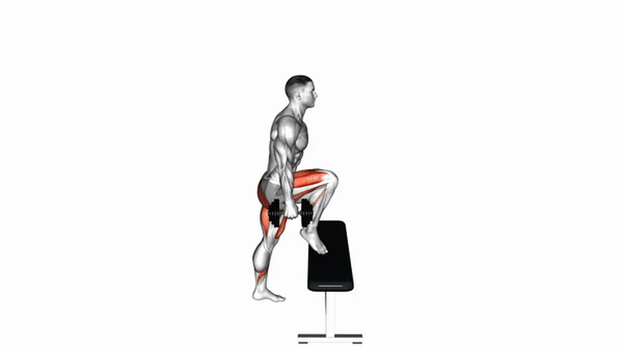 Common mistakes during Dumbbell Step-Ups Image