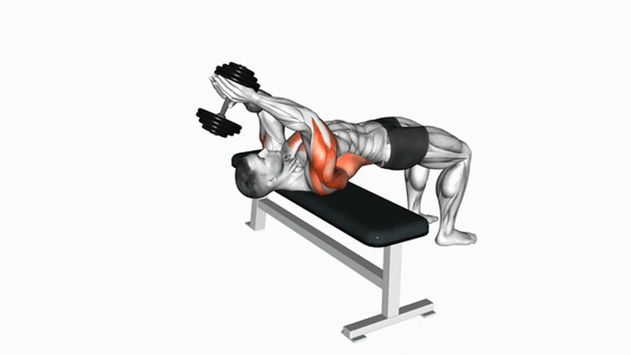 What are the benefits of Dumbbell Straight Arm Pullovers? Image