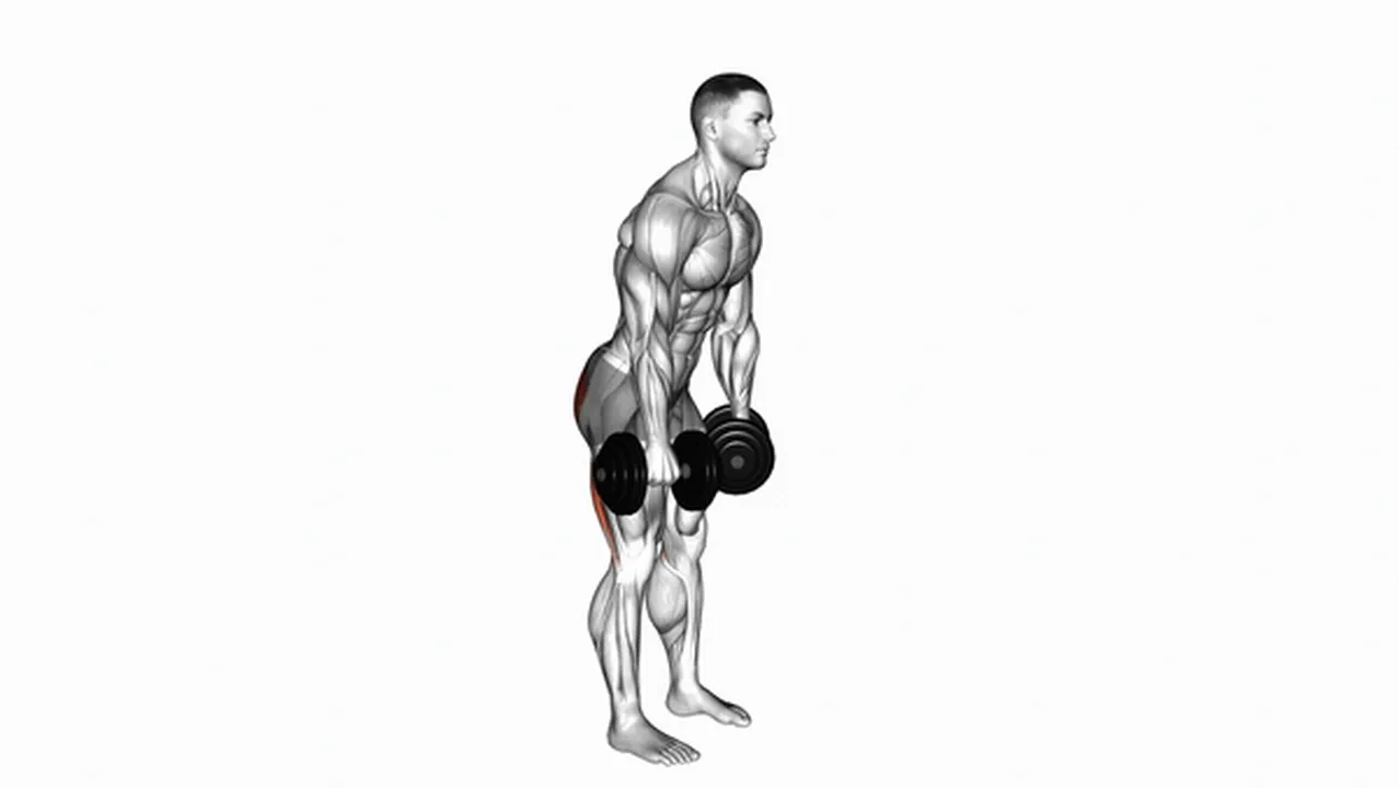 How to do Dumbbell Straight Leg Deadlifts? Image