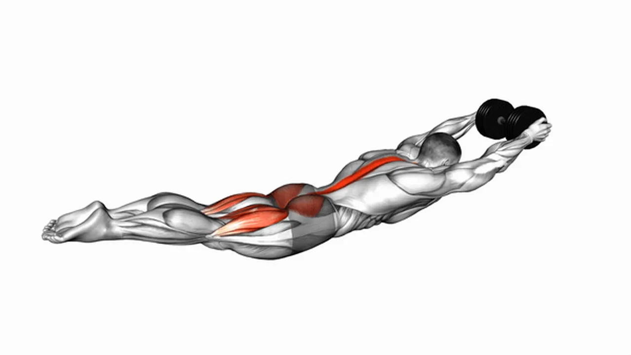 How to do Dumbbell Superman? Image