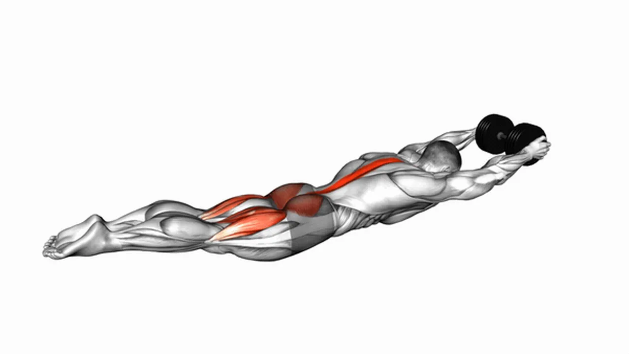 Common mistakes during Dumbbell Superman Image