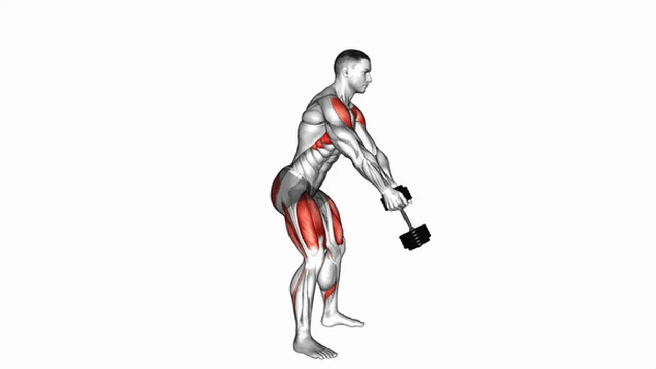 How to do dumbbell swings? Image