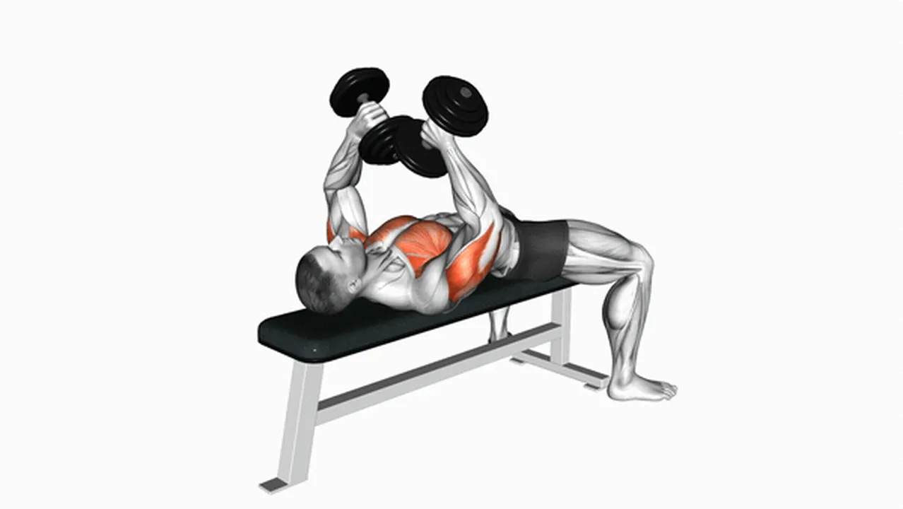 What are the benefits of Dumbbell Tate Press? Image