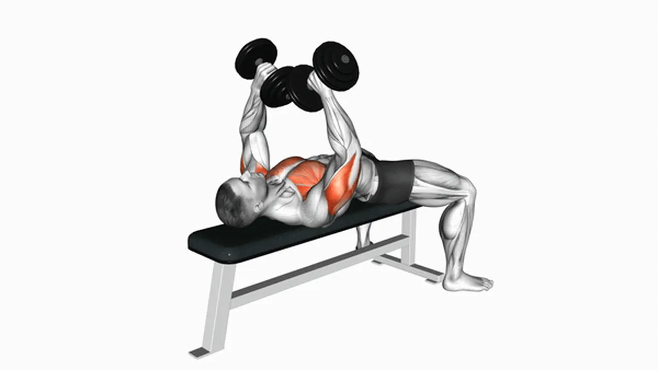 How to do Dumbbell Tate Press? Image