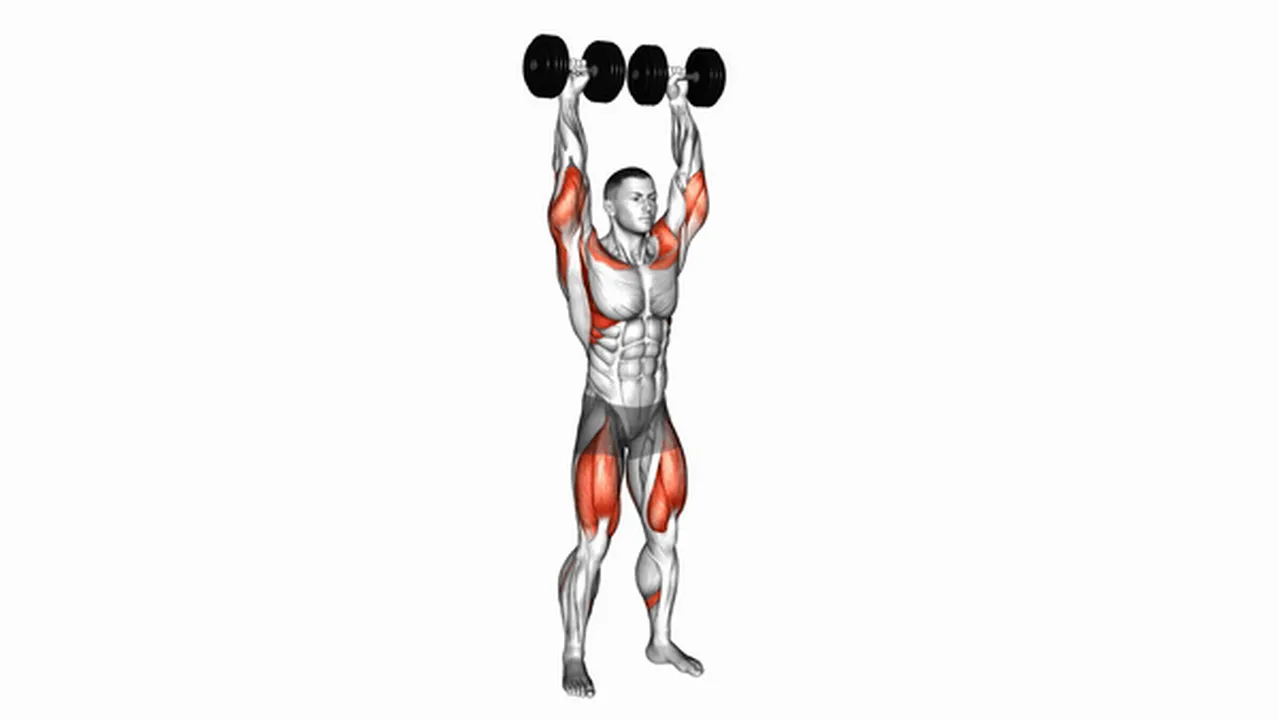 How to do Dumbbell Thrusters? Image