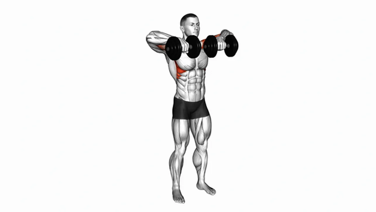 How to do Dumbbell Upright Rows? Image