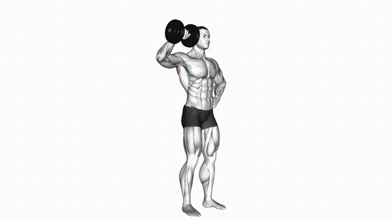 How to do Dumbbell Upright Shoulder External Rotation? Image