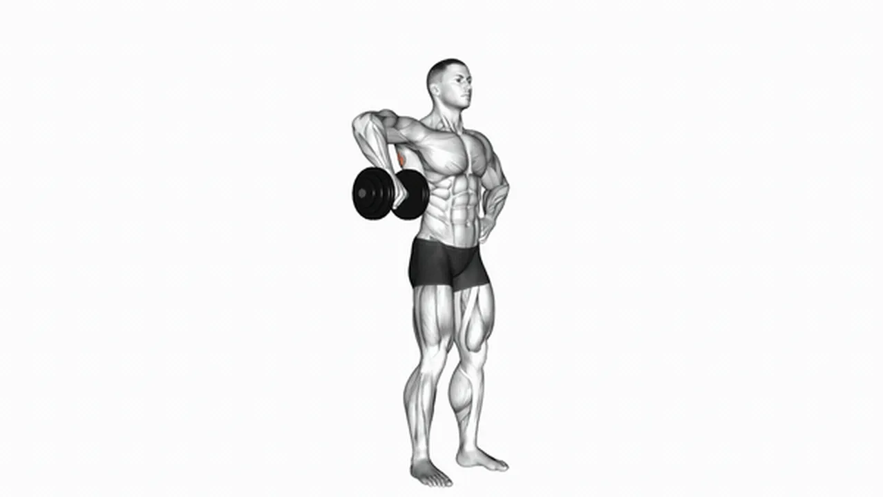 Common mistakes during Dumbbell Upright Shoulder External Rotation Image