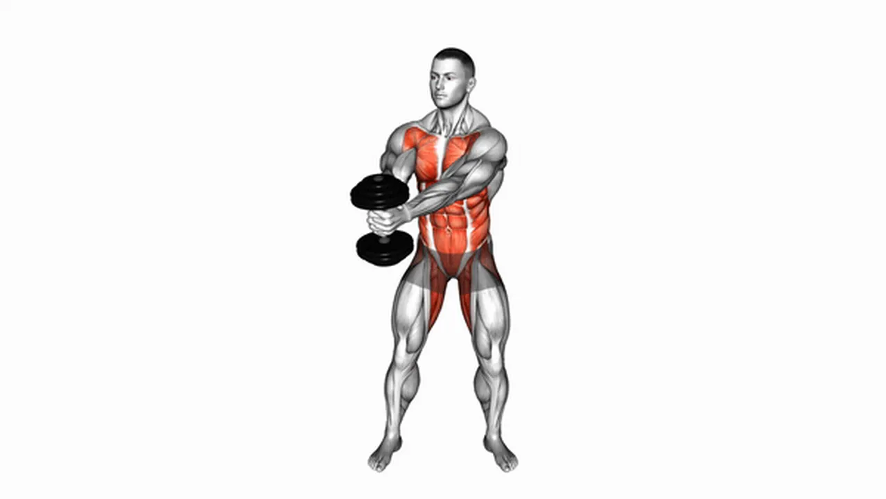 How to do Dumbbell Waist Spins? Image