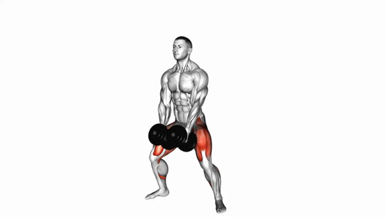 Dumbbell Wide Squats