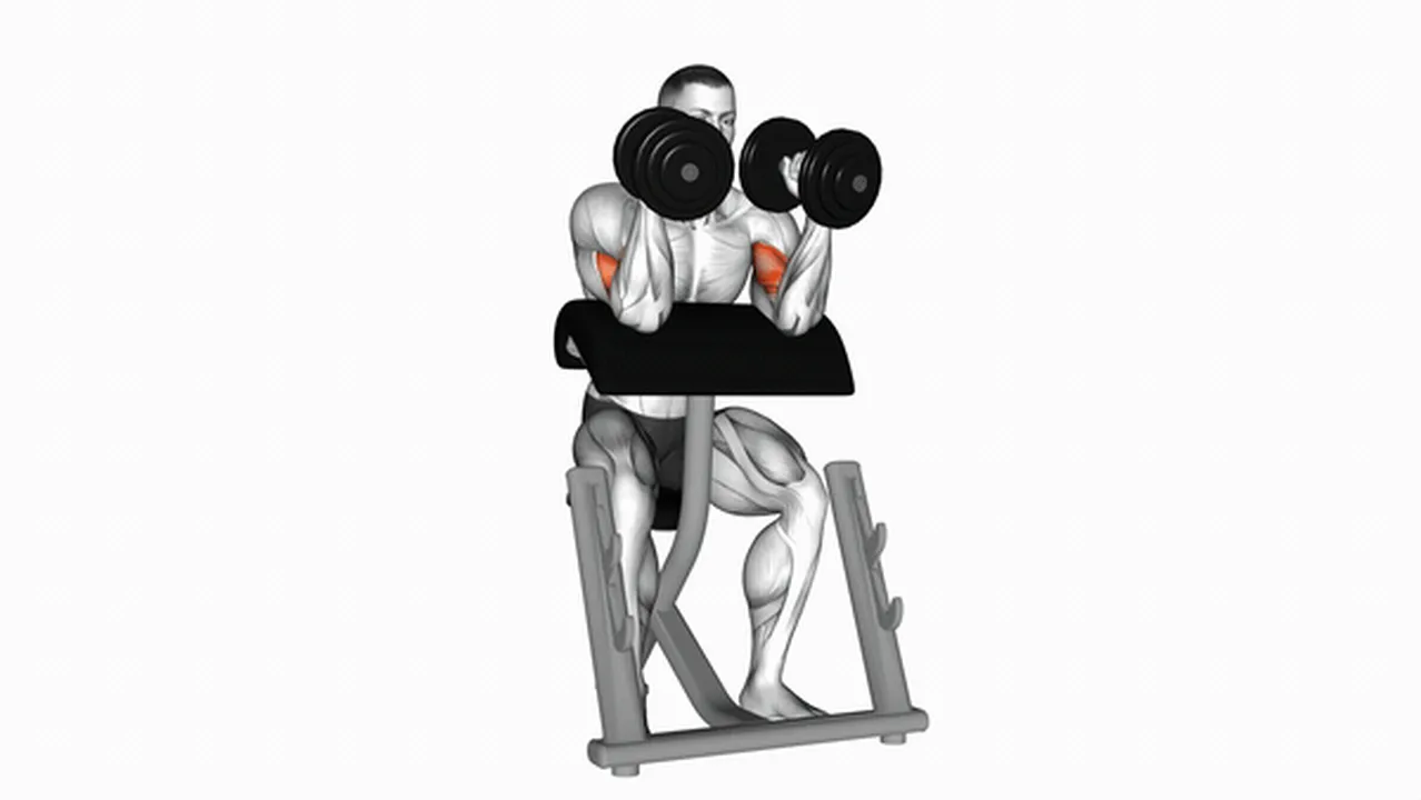 What are the benefits of Dumbbell Zottman Preacher Curls? Image