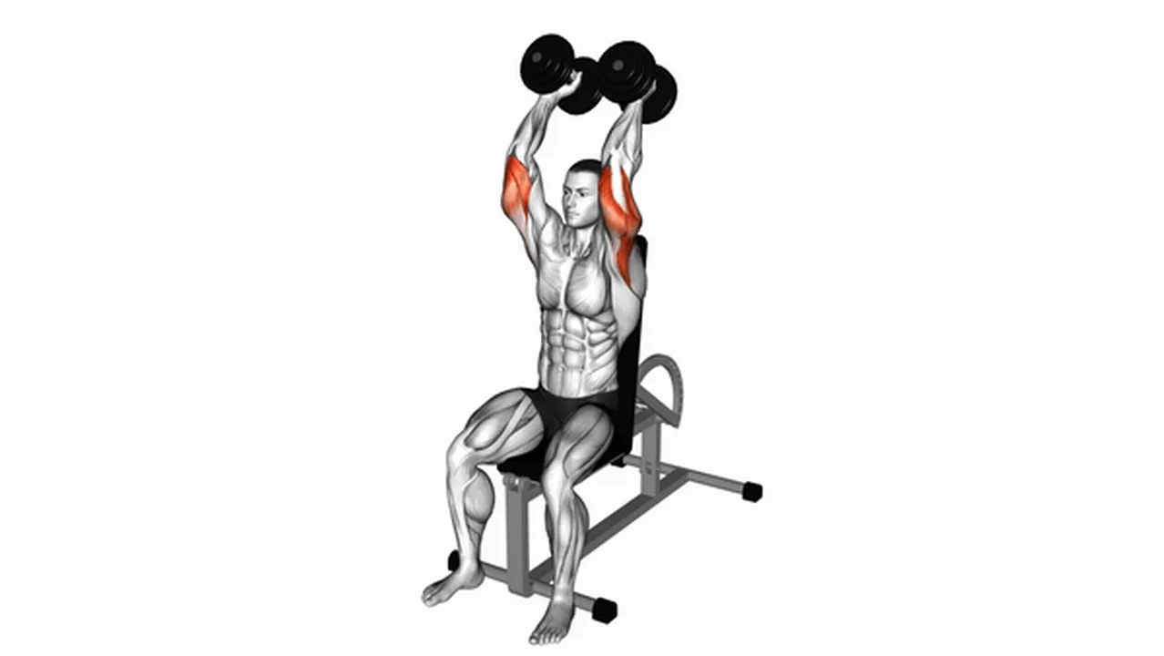 Alternatives to Dumbbells Seated Triceps Extension Image