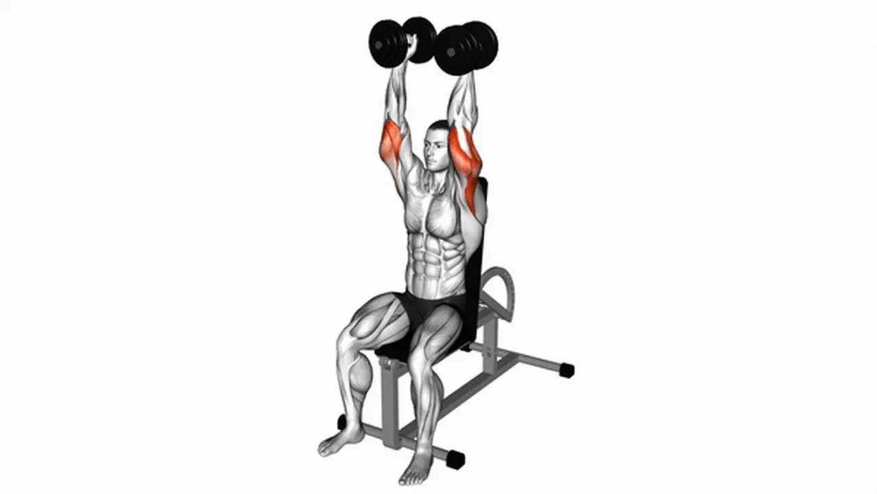 Common mistakes during Dumbbells Seated Triceps Extension Image