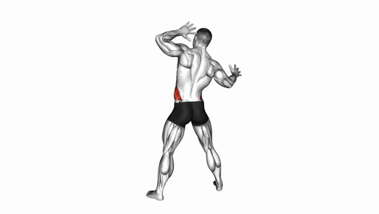 How to do the Ear to Knee Side Bend? Image