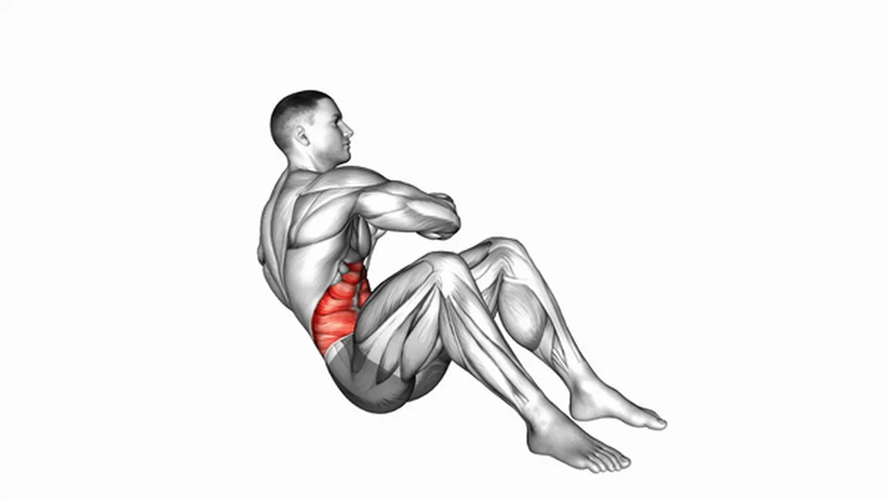 How to do Elbow to Knee Sit-ups? Image