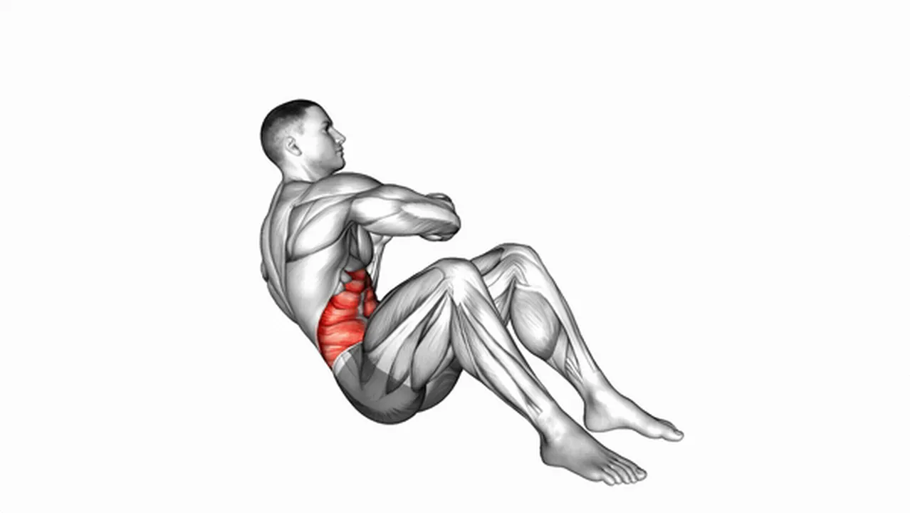 Common Elbow to Knee Sit-up variations Image