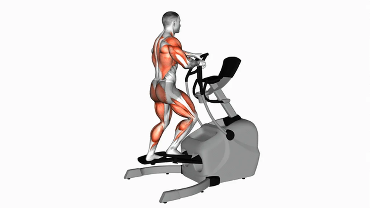 How to do the Elliptical Lateral Walk? Image