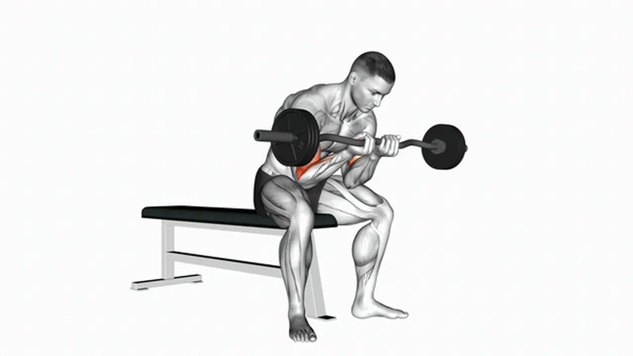 Alternatives to EZ Bar Seated Close Grip Concentration Curls Image