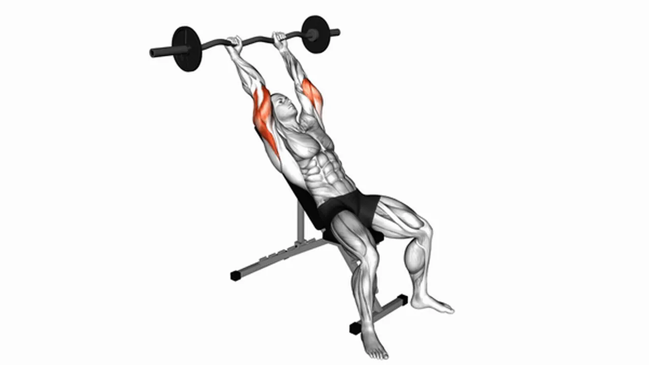 Alternatives to the EZ Barbell Incline Triceps Extension Image