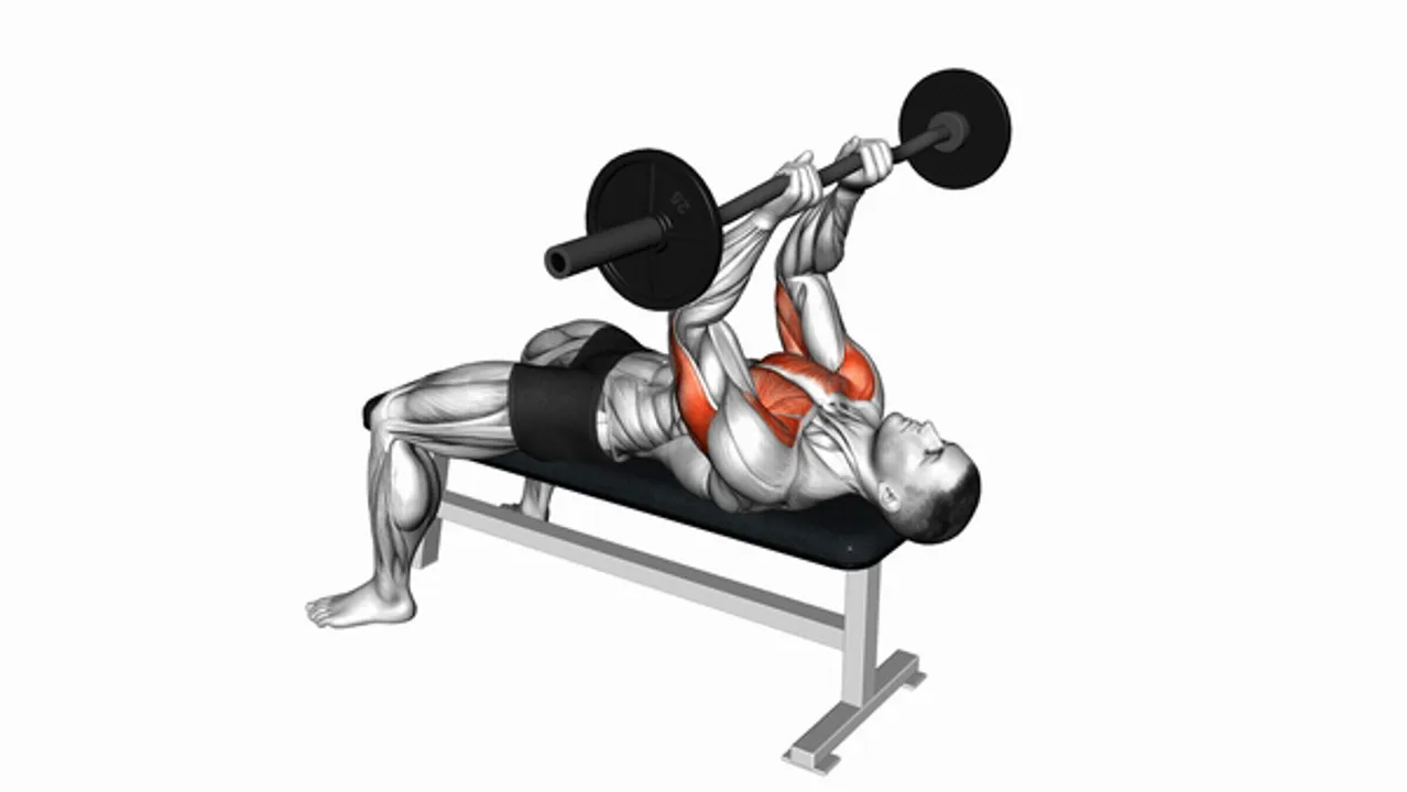 EZ Barbell JM Bench Press