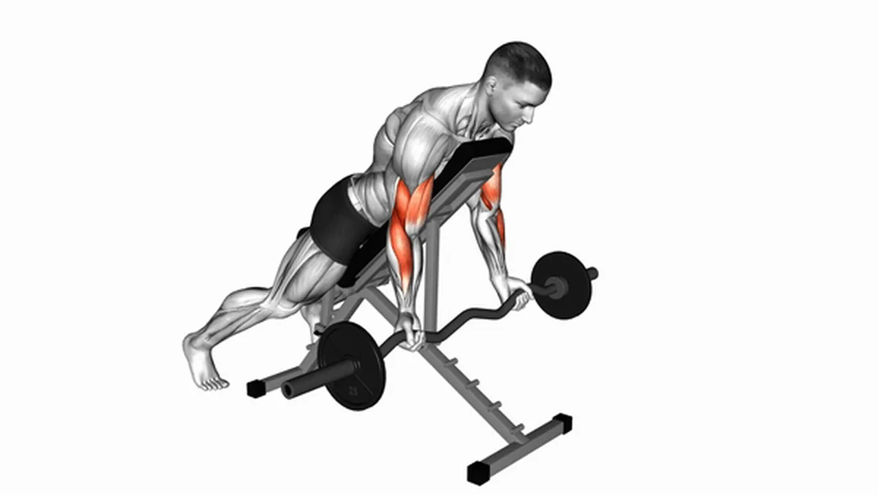 What are the benefits of EZ Barbell Spider Curls? Image