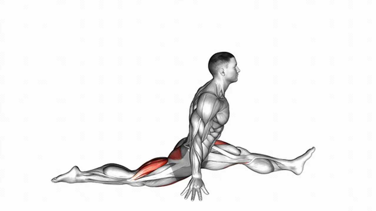 What are the benefits of flexion and extension hip stretches? Image