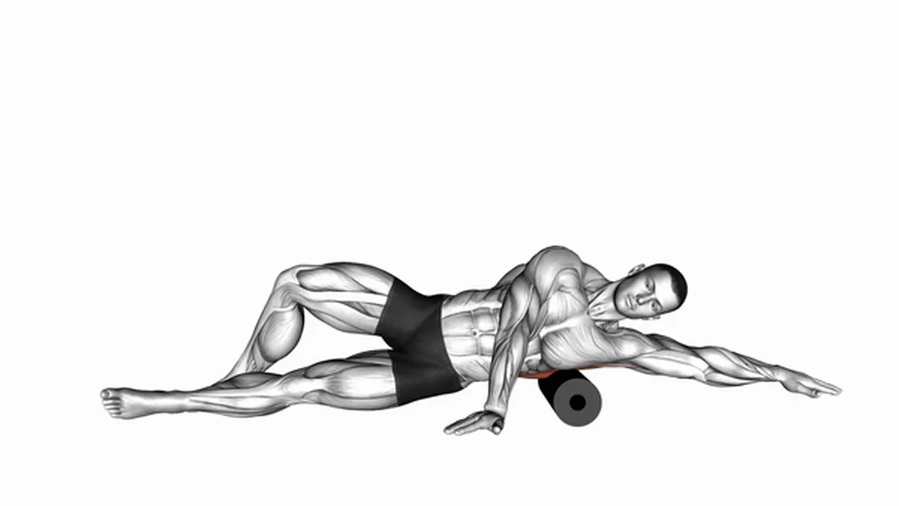 How to foam roll your lat muscles? Image