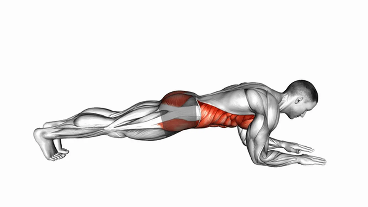 Common Front Elbow Plank variations Image