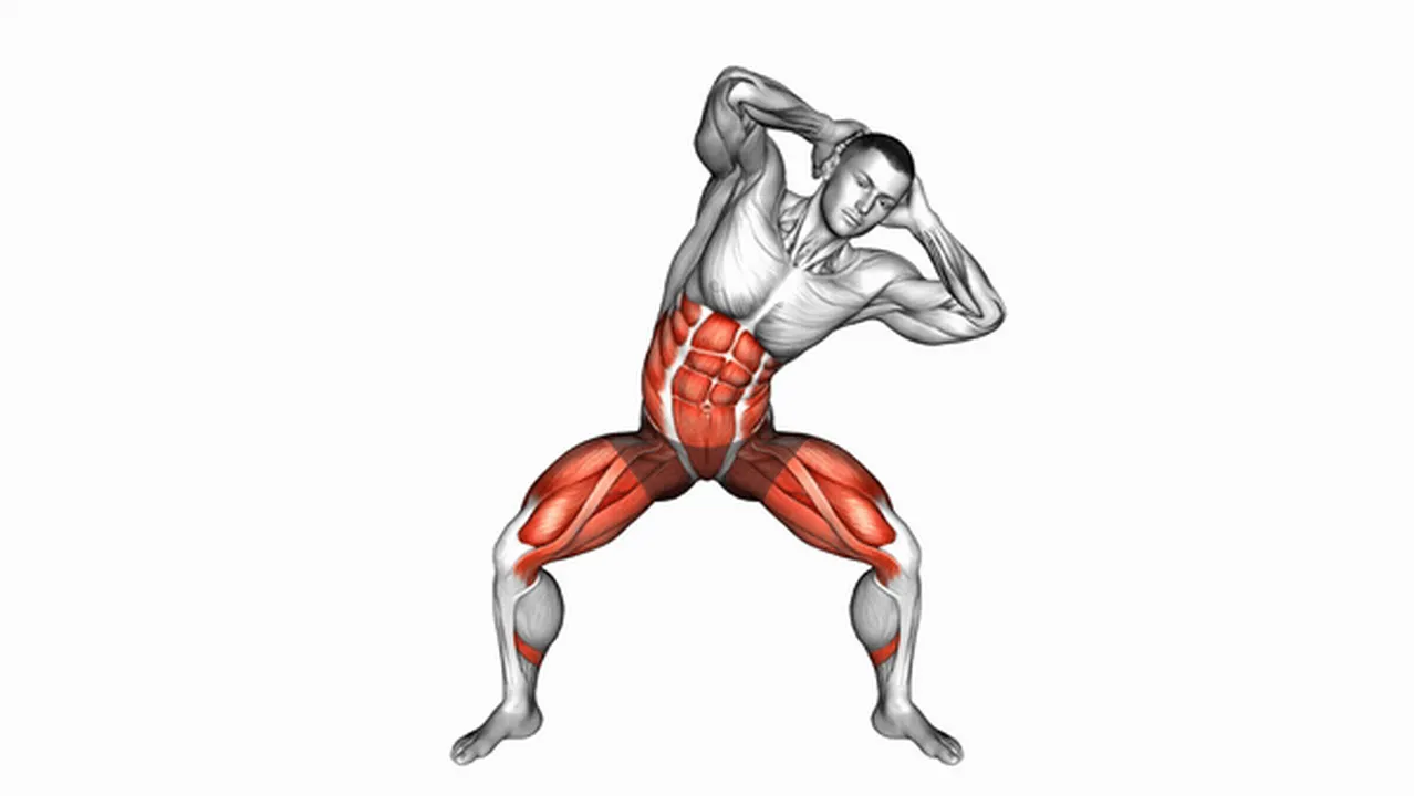 How to do Half Squat Side Bends? Image