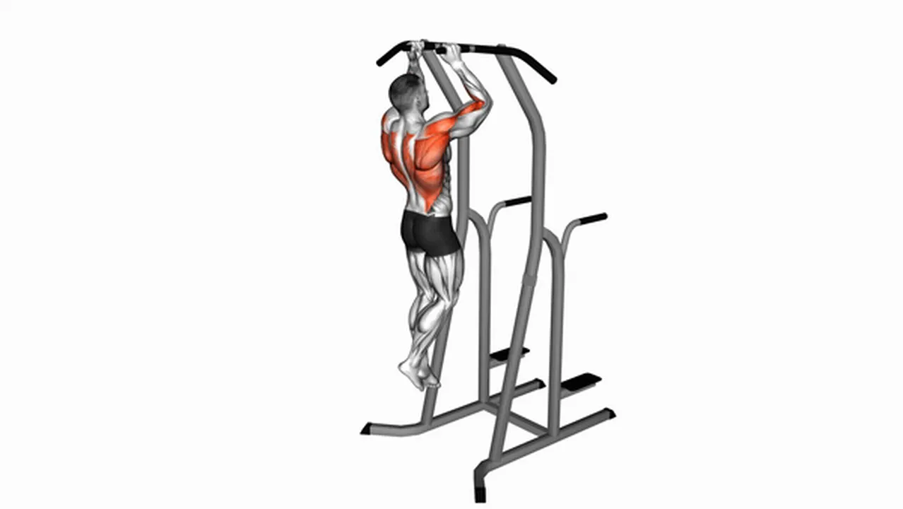 How to do hammer grip pull-ups on dip cage? Image