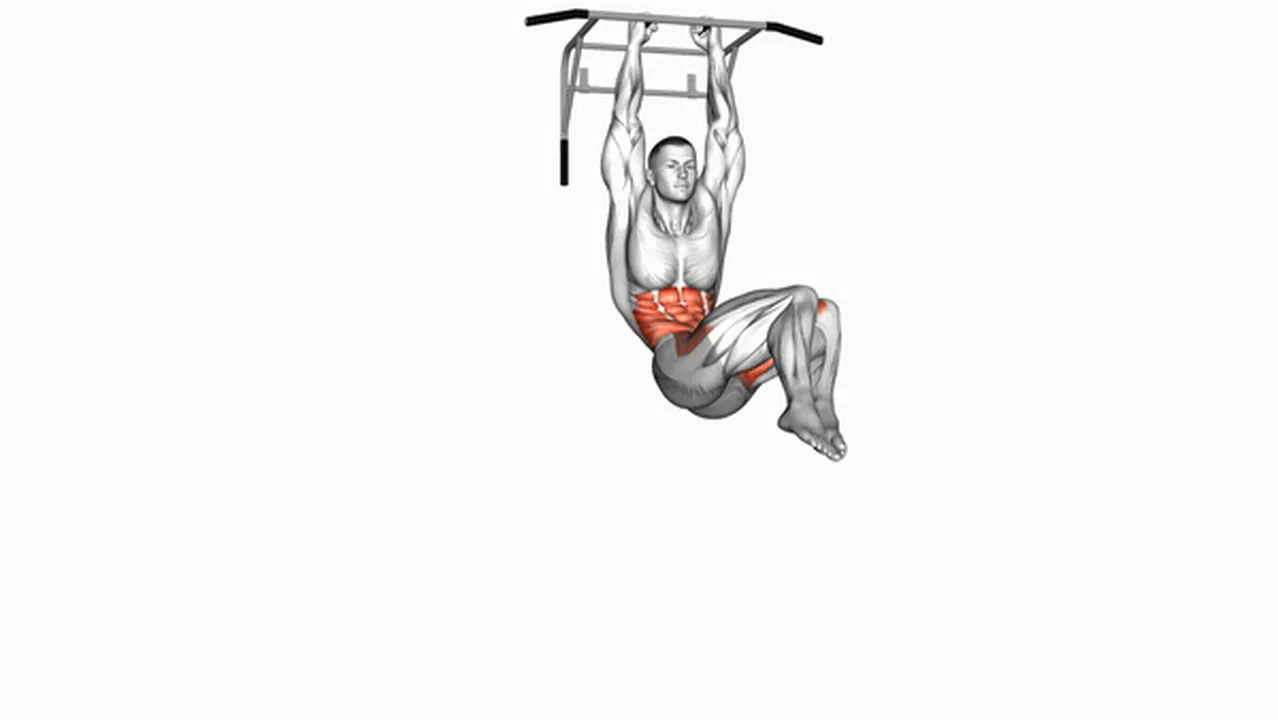 Common mistakes during hanging oblique knee raises Image