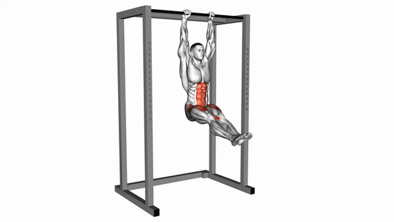 How to do hanging straight leg raises? Image