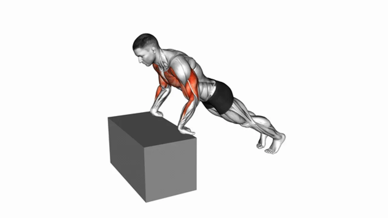 Incline Reverse Push-Up