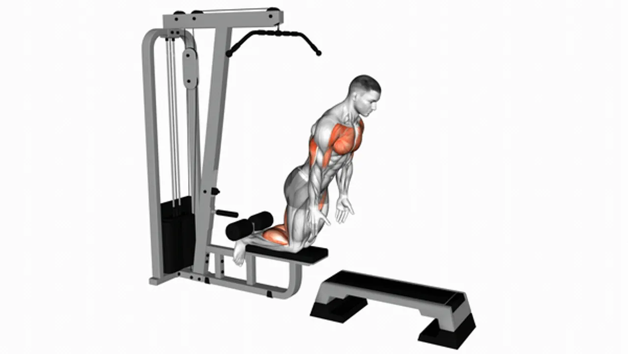 Inverse Leg Curl on Pull-Up Cable Machine