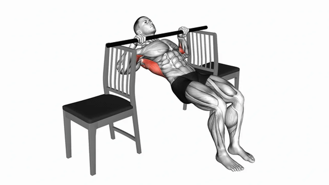 Common mistakes during inverted rows with bent knees Image