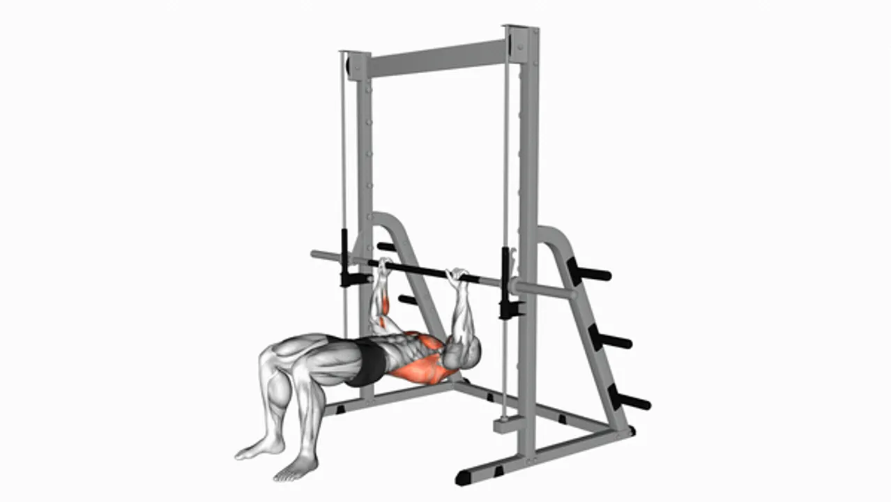 Inverted Row with Bent Knees