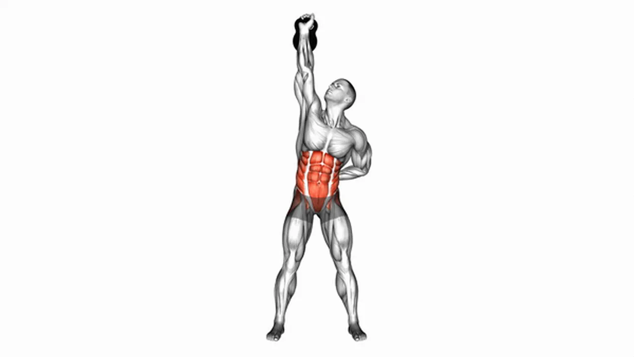 Common kettlebell advanced windmill variations Image