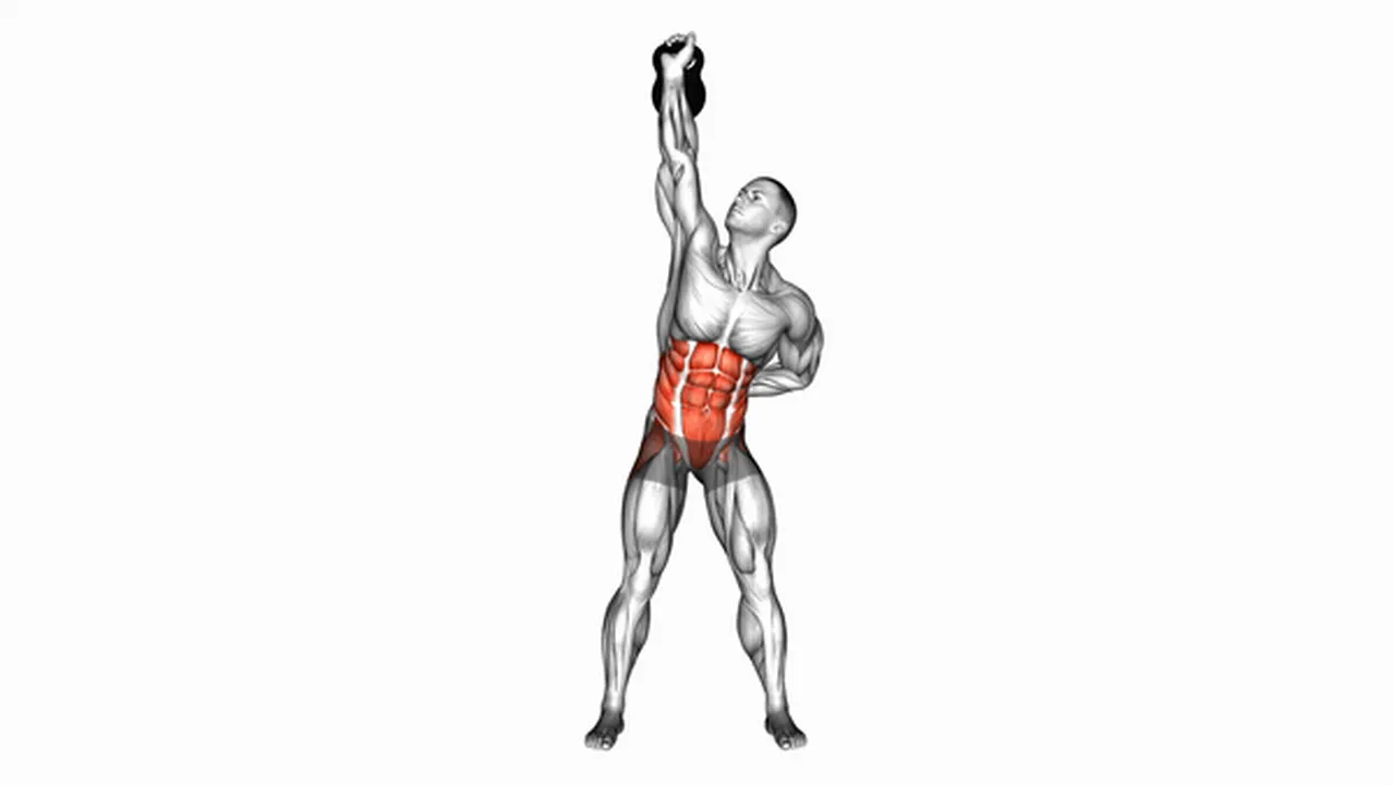 Common mistakes during kettlebell advanced windmill Image