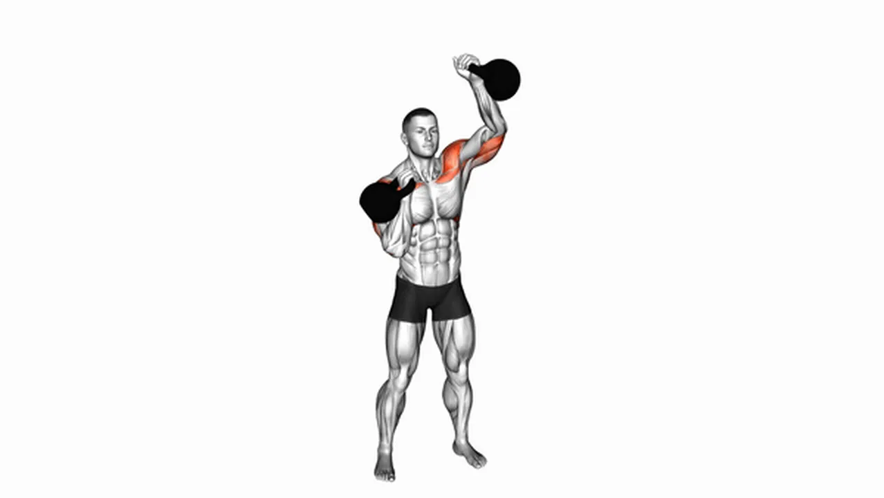 Common Kettlebell Alternating Press variations Image