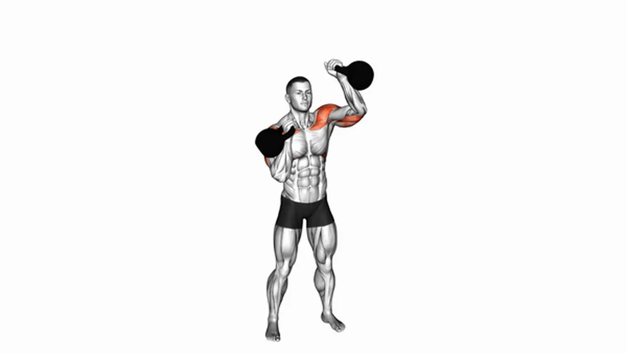 Alternatives to Kettlebell Alternating Press Image