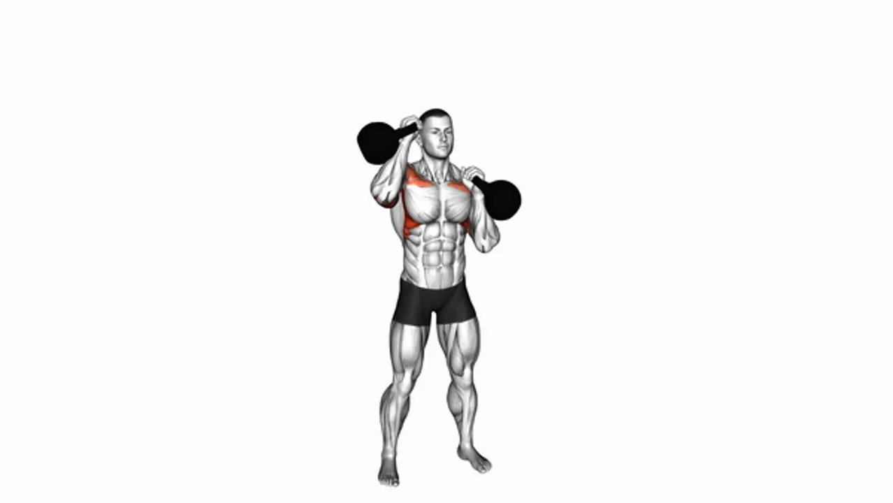 Kettlebell Alternating Press