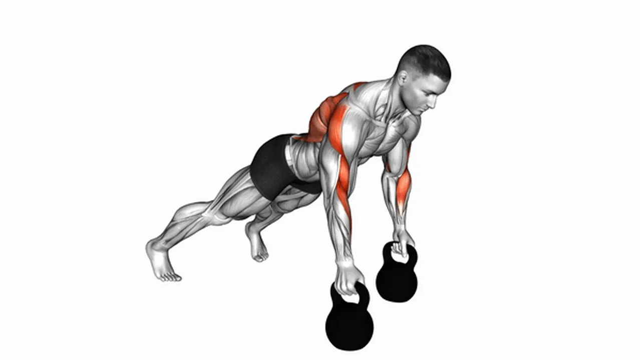 Alternatives to kettlebell alternating renegade rows Image