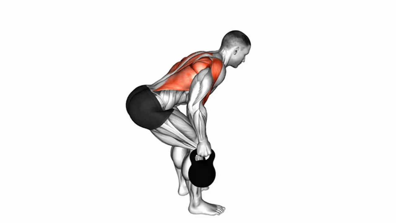 What are the benefits of kettlebell alternating rows? Image