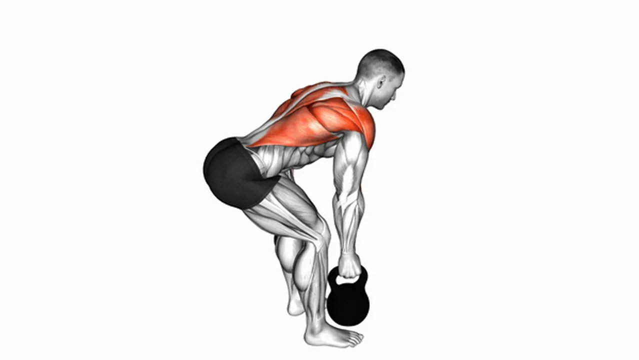 Common mistakes during kettlebell alternating rows Image