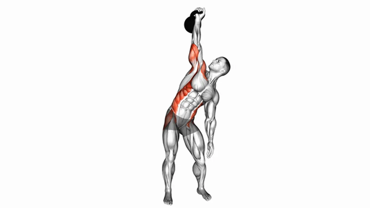 How to do the Kettlebell Bent Press? Image