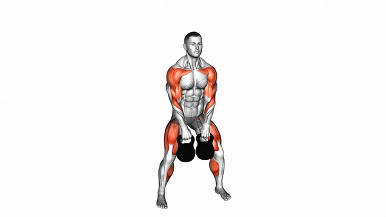 How to do Kettlebell Double Alternating Hang Cleans? Image