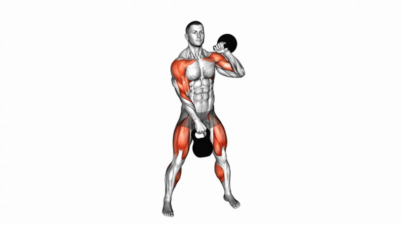 Common mistakes during Kettlebell Double Alternating Hang Cleans Image